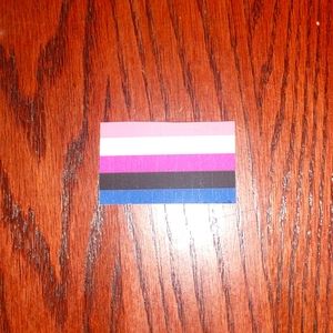 Gender fuild pride stickers